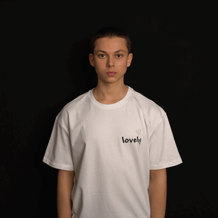 Besticktes Oversized Lovely