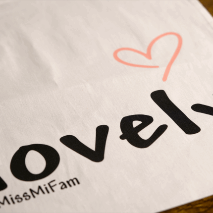 Bedruckte Baumwolltasche