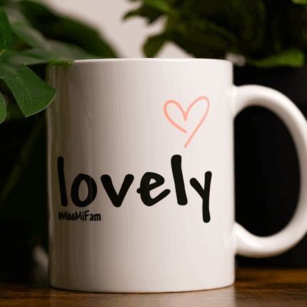 Lovely Tasse inkl. Druck